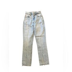 Abercrombie & Fitch The 90’s Straight Ultra High Rise Womens Size 0 / 25